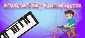 Keyboard Key Sound Speak