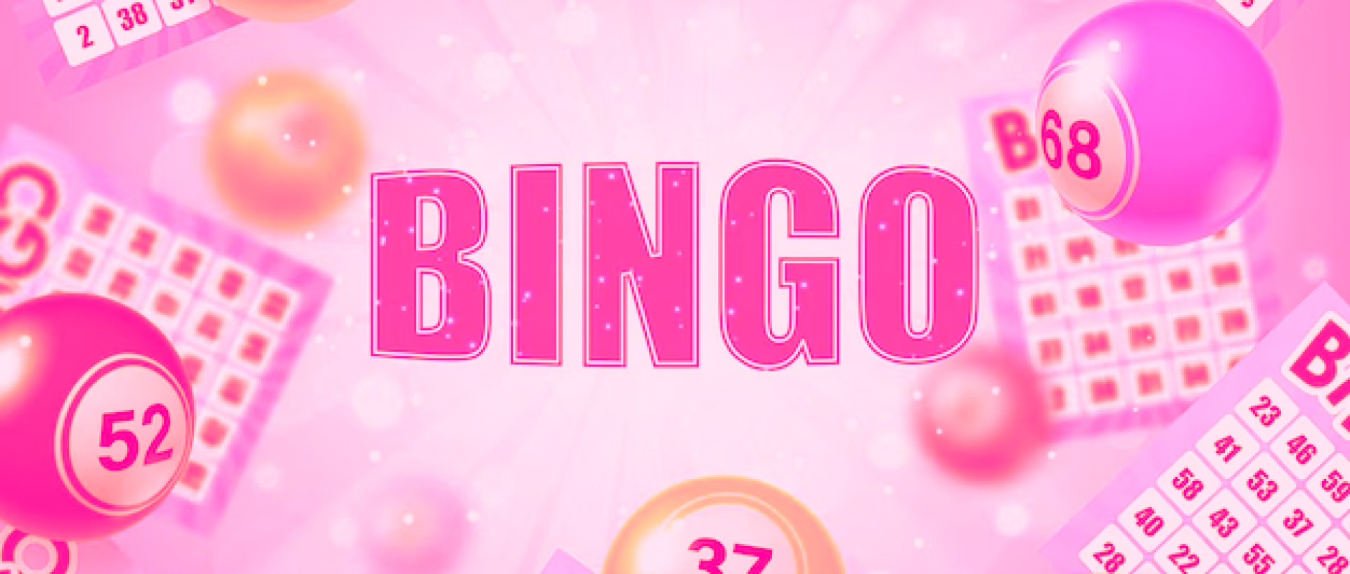 Exciting bingo night with players